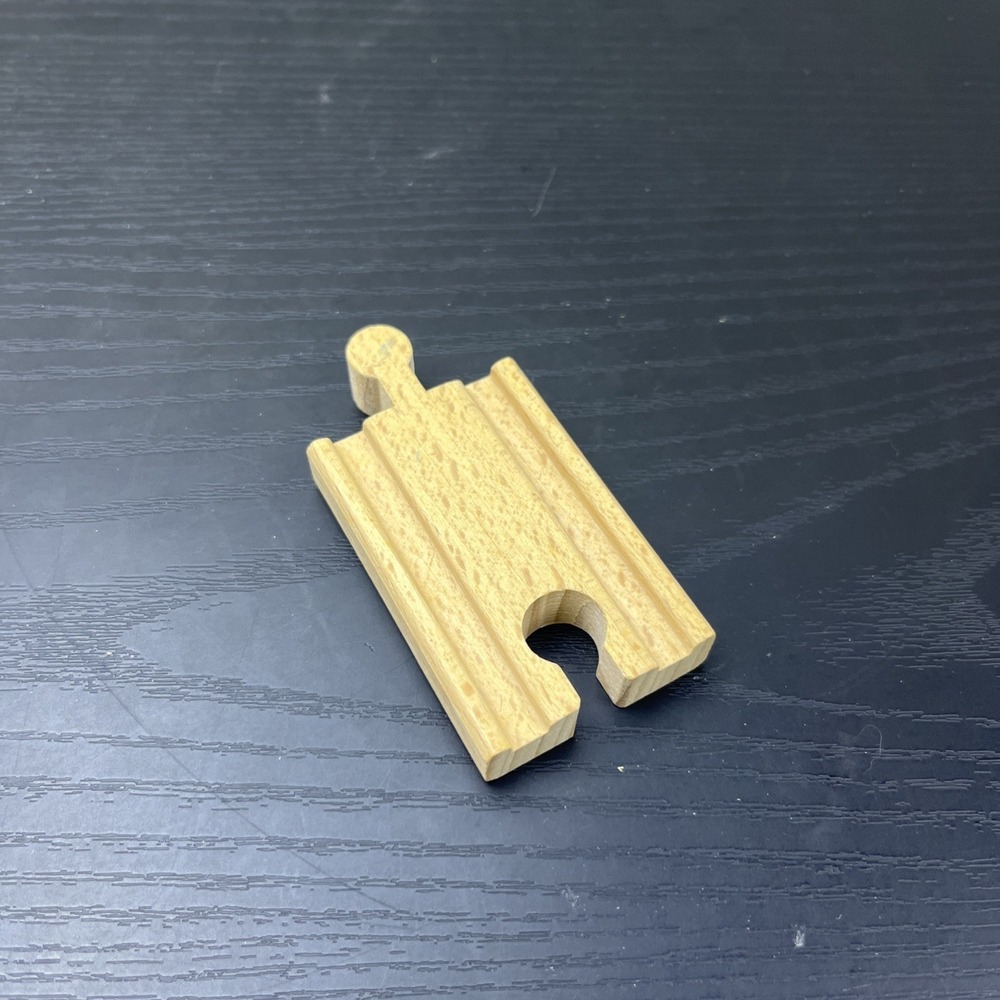 Wooden Train Track 2.25" Connector Replacement Piece Wood Railway Toy
